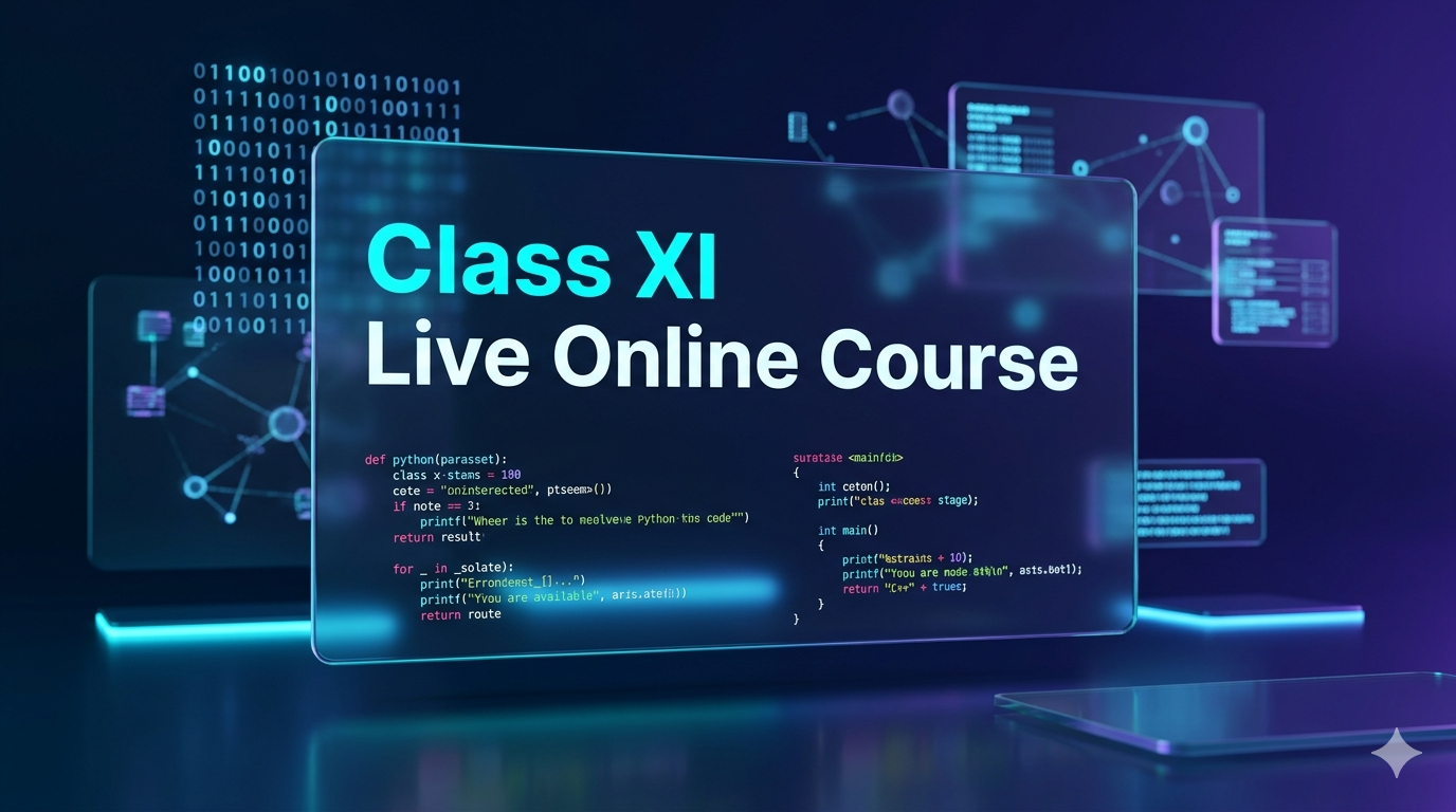 Class -XI Live Online(Python)